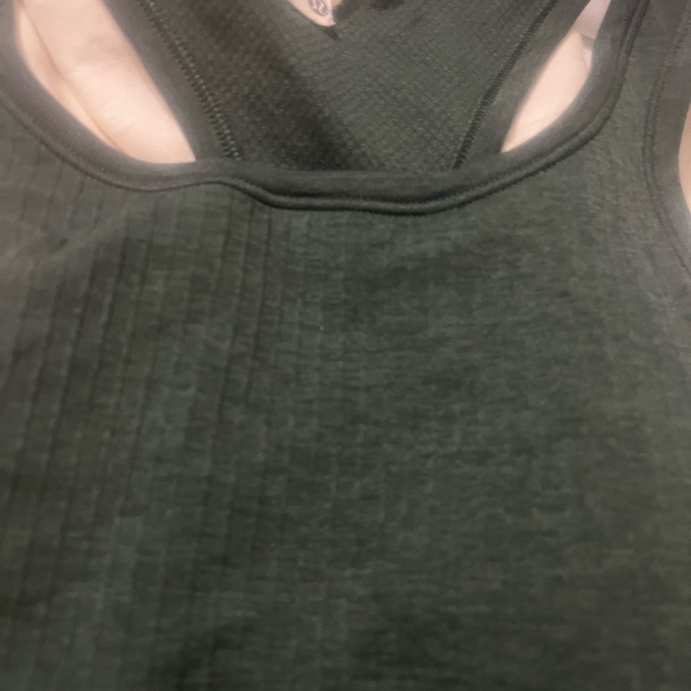 Lululemon Athletica Dark Green Tank Top size 6 - Picture 5 of 6